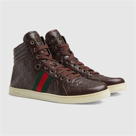 gucci high top men|Gucci high top sneaker.